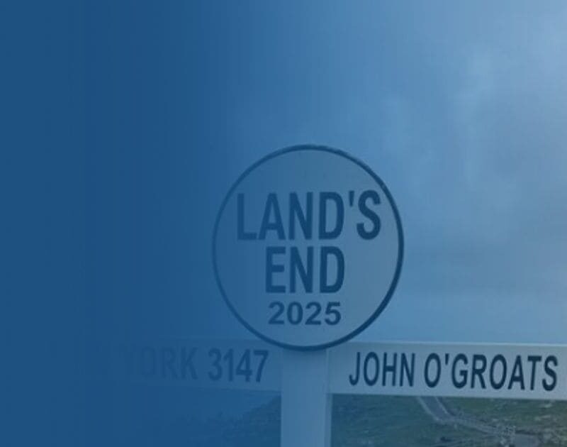 Support for The Hull Boy’s inspirational mental health journey from Land’s End to John O’Groats, fundraising for Mind.